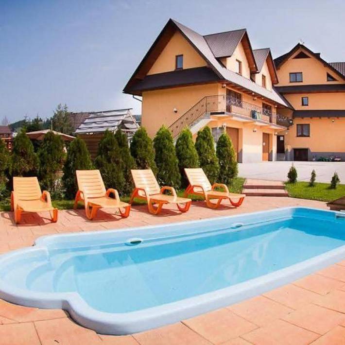 Apartament wakacyjny dla 2 osób, z Ogród i Basen oraz Sauna w Czarna Góra