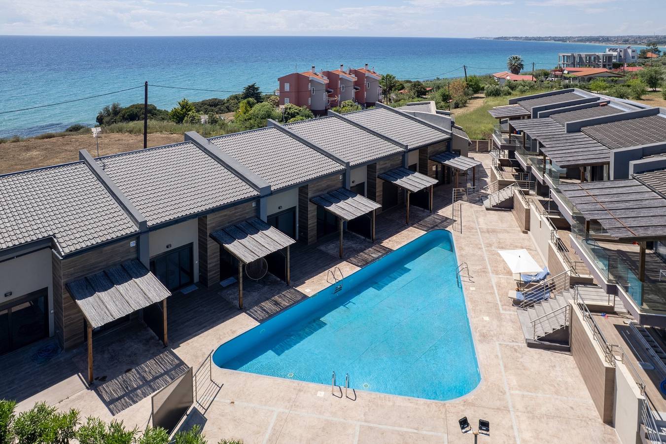 Domania Country House with Sea View, Wi-Fi and Air Conditioning in Halkidiki