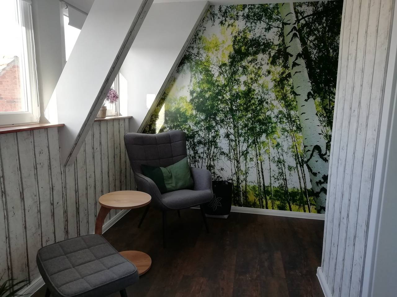 Ganze Wohnung, Ferienwohnung 'Am Froschteich' mit Privatterrasse, Gemeinschaftsgarten und Wlan in Feldberger Seenlandschaft, Mecklenburg-Strelitz