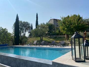 Maison d’hôte pour 2 personnes, avec piscine et terrasse ainsi que jardin et vue à Spoleto
