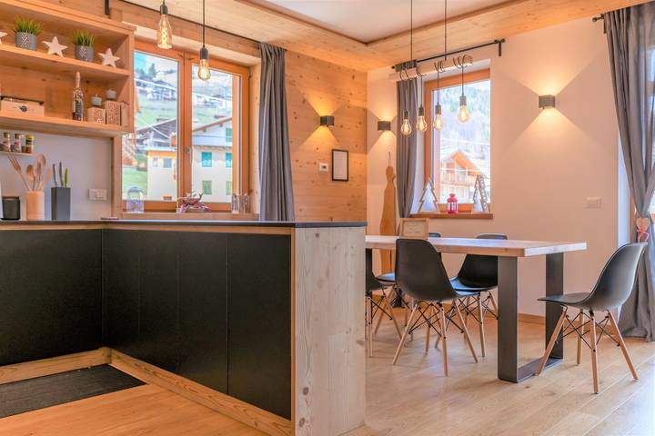 Gîte pour 5 personnes, avec balcon à Falcade - 4