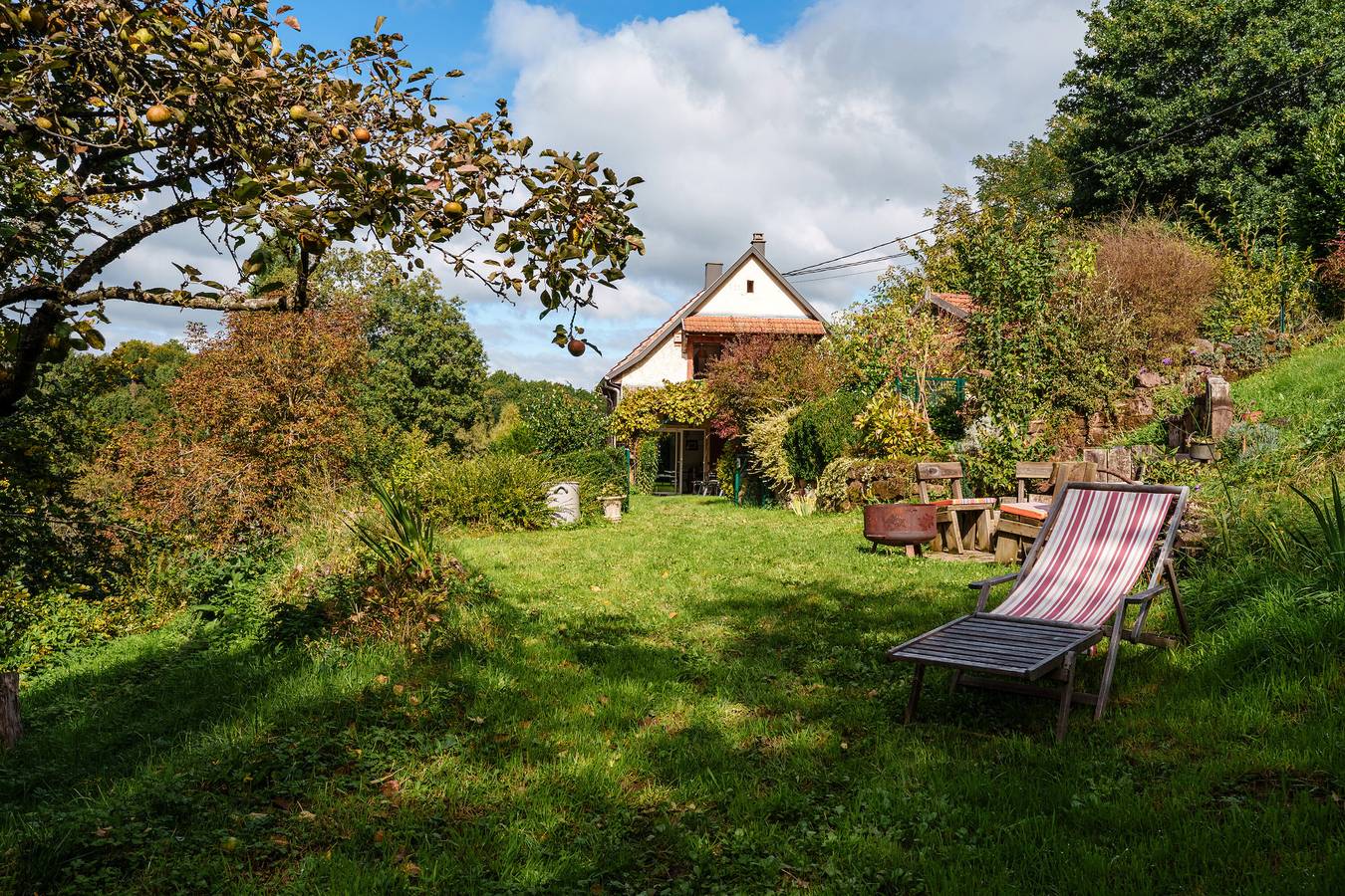 Vakantiehuis "La Colline aux Oiseaux" met terrassen & Wi-Fi in Tieffenbach, Region Saverne