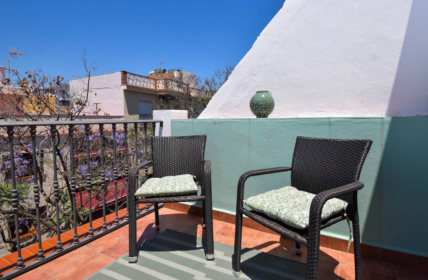Hel lägenhet, Ref: 258. Charming attic apartment in Los Boliches close to the beach in Fuengirola Centre, Fuengirola