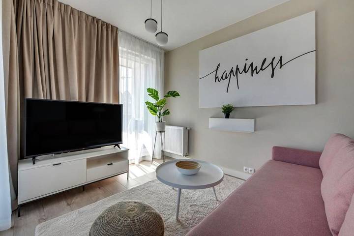 Apartament wakacyjny dla 8 osób, z Taras i Ogród oraz Widok w Oliwa