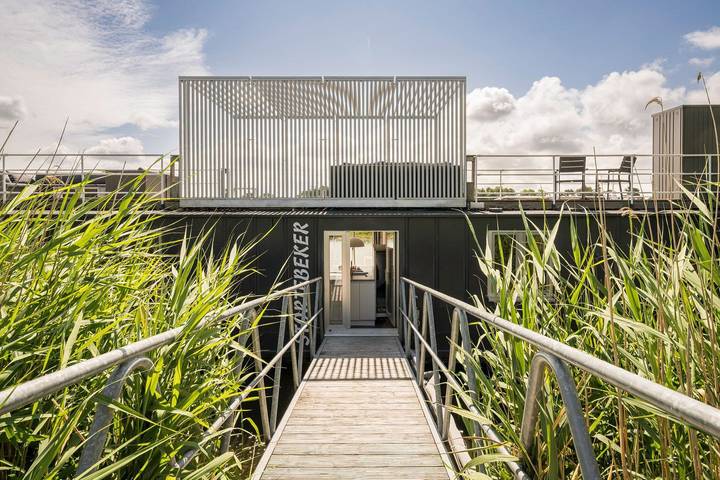 Ferienhaus für 8 Personen, mit Terrasse und Garten sowie Sauna im Ostseebad Prerow