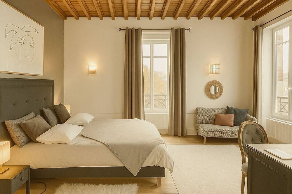 Entire apartment, Large 4* apartment for 6 people in the center of Chartres in Chartres, Chartres region