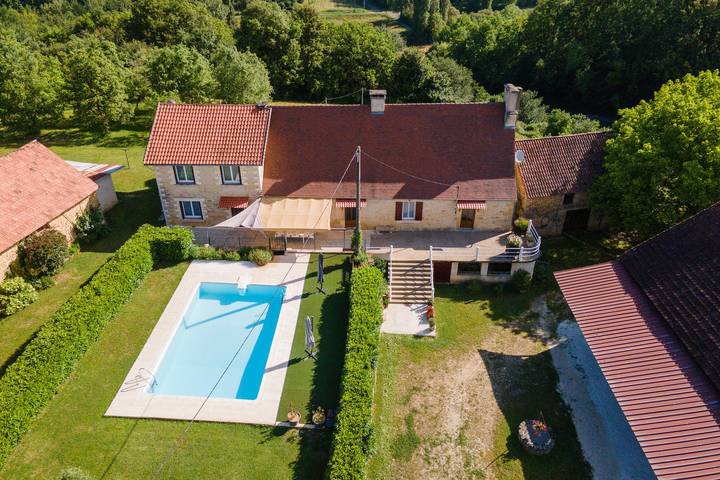 Maison de vacances pour 10 personnes, avec jardin