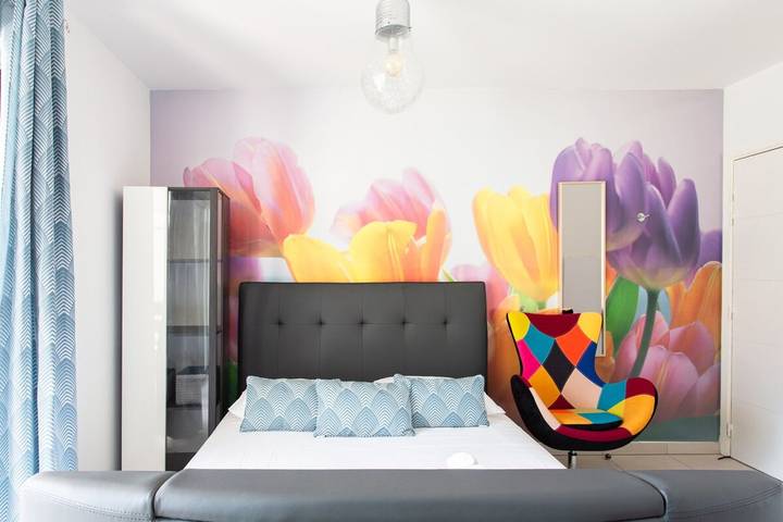Appartement entier, Appartement de vacances pour 2 personnes avec balcon in Beausoleil, Côte méditerranéenne (France)