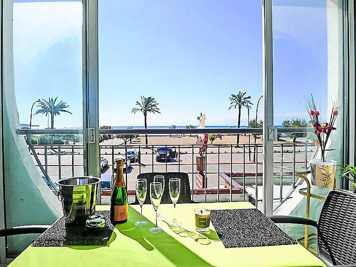 Appartement de vacances pour 3 personnes, avec jardin