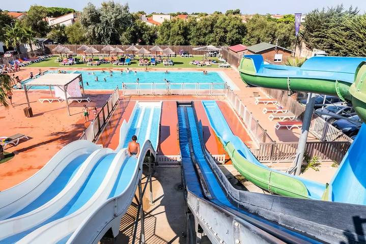 Camping für 6 Personen, mit Terrasse in Pyrénées-Orientales