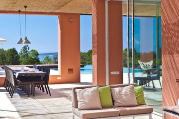 Villa in Cala Bassa, Sant Josep de sa Talaia für 12 