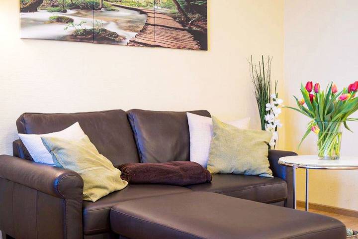 Ferienwohnung für 2 Personen, mit Balkon/Terrasse und Balkon sowie Sauna in Sahlenburg - 2