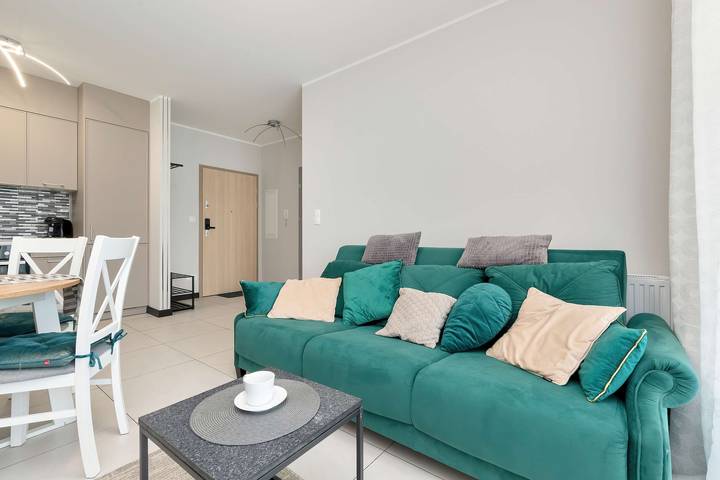 Apartament wakacyjny dla 4 osób, z balkon/ taras, Dla rodziny w Gdynia