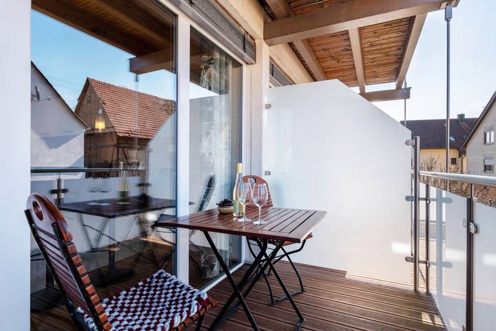 Ferienwohnung für 2 Personen, mit Balkon im Kraichgau - 3