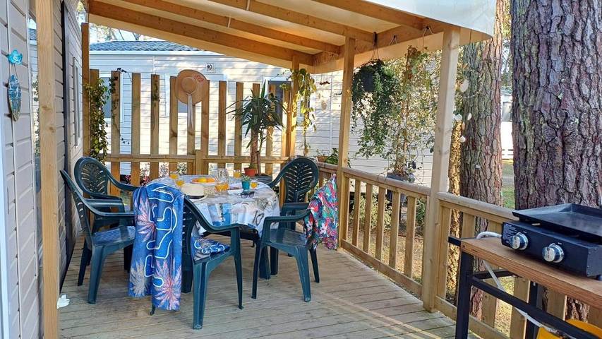 Camping pour 5 personnes, animaux acceptés à Seignosse - 2