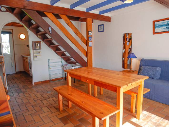 Cozy house 800m from the beach with garden in Locmaria, Côte des Mégalithes