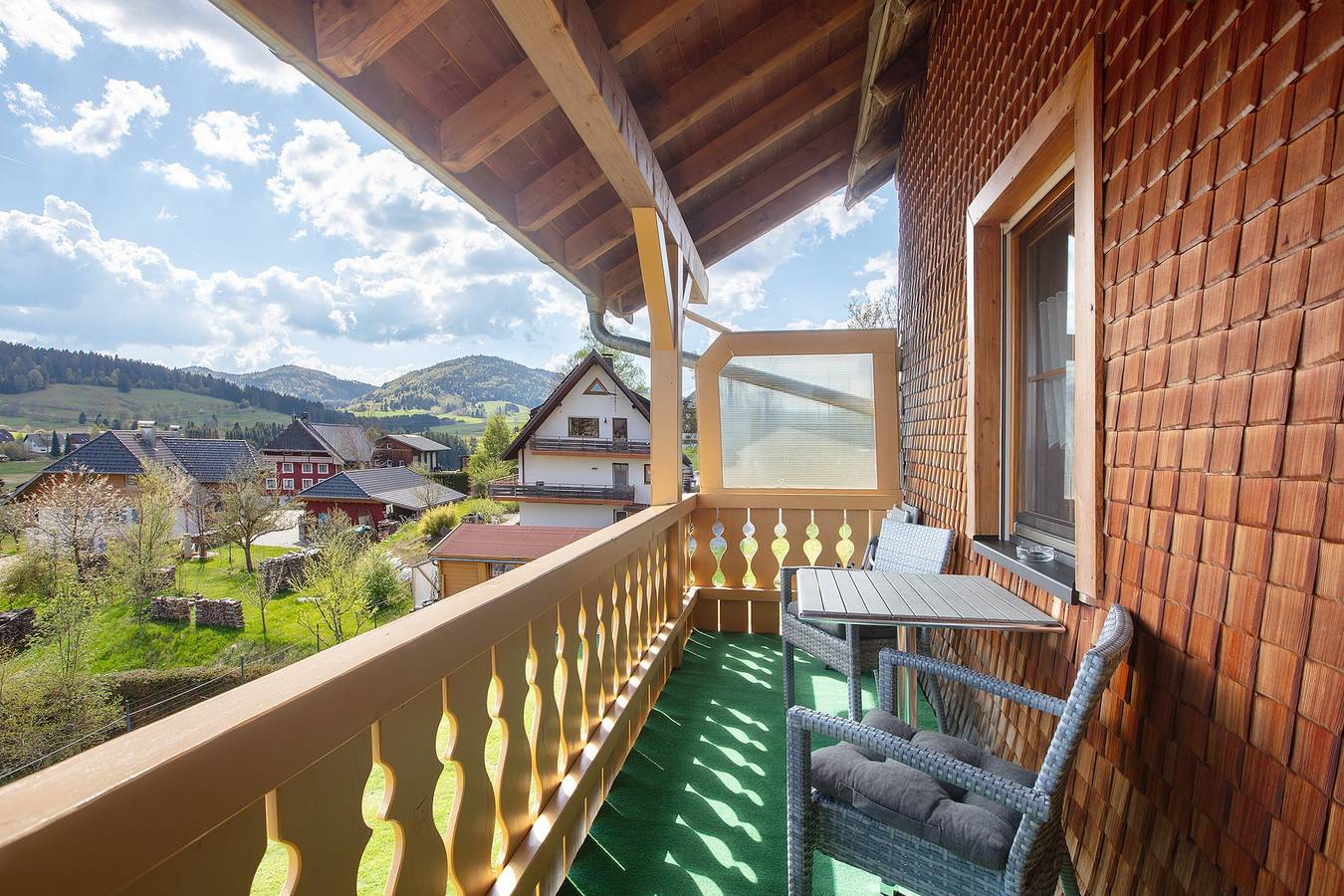 Ganze Wohnung, Ferienwohnung 'Gisela' mit Bergblick, Gemeinschaftsterrasse und Wi-Fi in Bernau im Schwarzwald, Südschwarzwald