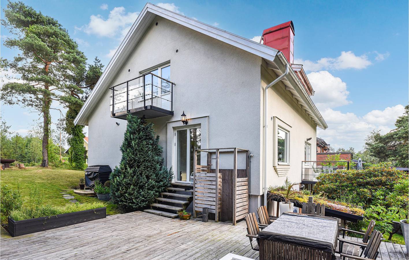 Vacation house for 7 people with yard in Gothenburg, Västergötland