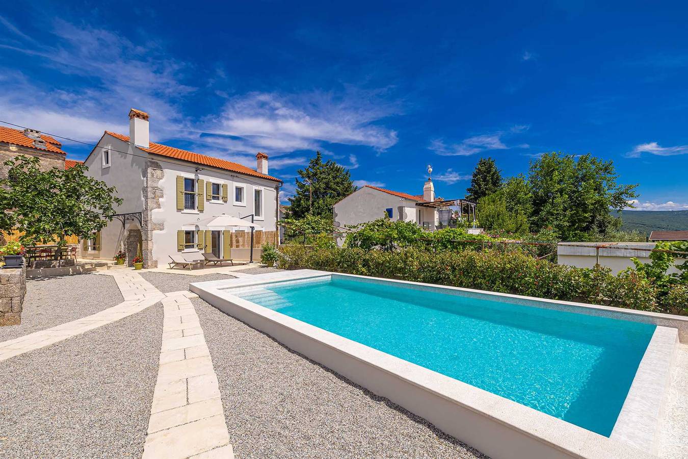 Ferienhaus Frane mit Pool in Krk Stadt, Krk