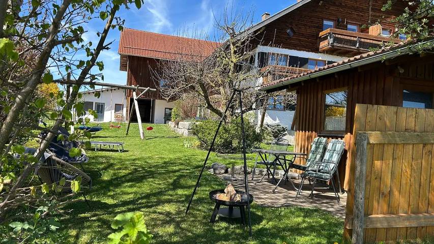 Ferienwohnung für 3 Personen, mit Terrasse und Garten in Seeg - 3
