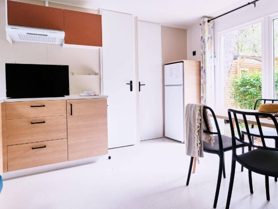 Camping La Vallée Heureuse Pausado - Mobilheim 6 personen - Premium in Orgon, Arles und Umgebung