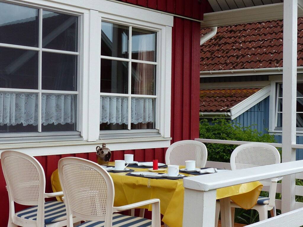 Schwedisches Holzhaus in Badestrand Userin, Userin