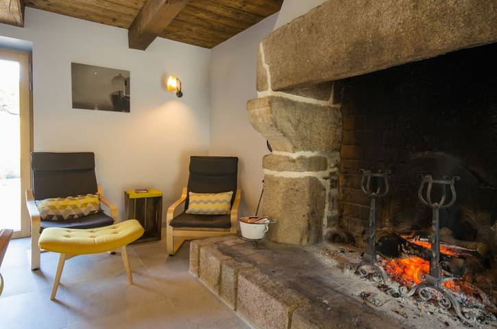 Gîte pour 15 personnes, avec terrasse ainsi que jardin et sauna, animaux acceptés à Plurien - 4