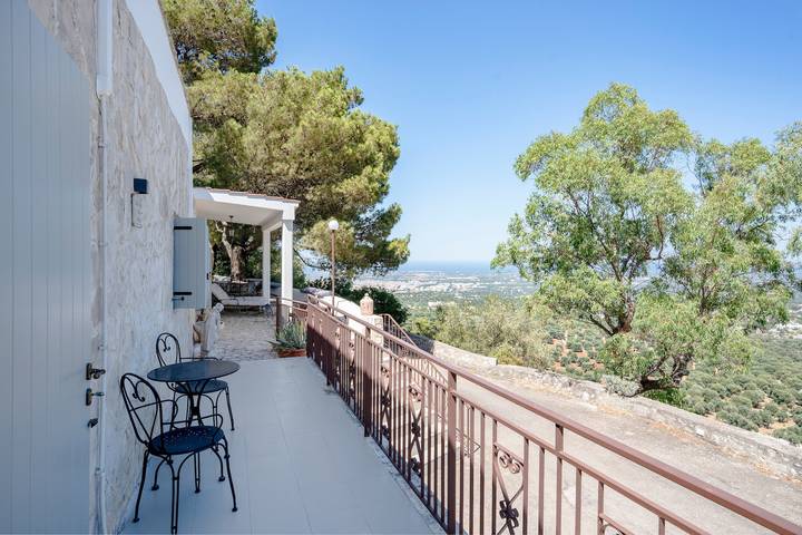 Trullo pour 4 personnes, avec balcon à Fasano - 2