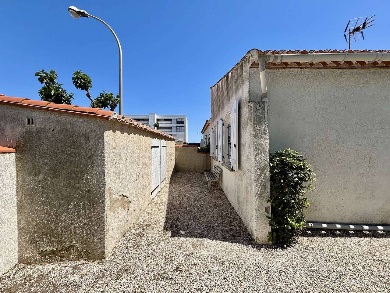 Gemütliches Haus, 150m vom Strand, 500m vom Zentrum, 2 Schlafzimmer, Terrasse, Parkplatz in Port-la-Nouvelle, Mittelmeerküste (Frankreich)