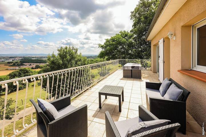 Maison de vacances pour 8 personnes, avec jardin et balcon - 1