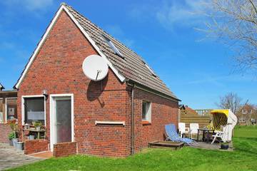 Ferienhaus für 4 Personen, mit Garten in Friederikensiel