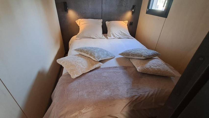 Chalet pour 4 personnes, avec Terrasse ainsi que Jardin et Vue