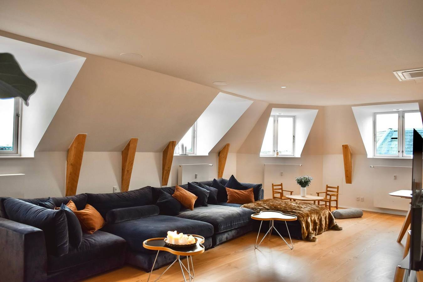 Ganze Wohnung, Zentrales Penthouse mit privater Dachterrasse in Kopenhagen, Hovedstaden