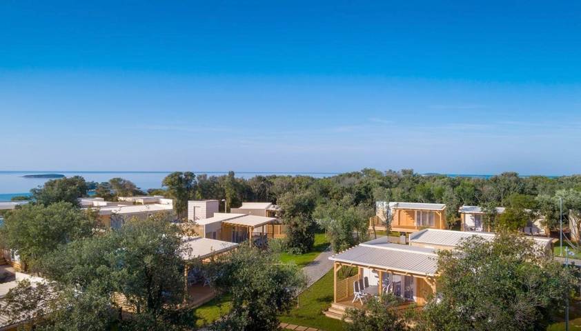 Ferienpark für 6 Personen, mit Ausblick und Terrasse sowie Pool und Kinderpool, mit Haustier in Rovinj - 4