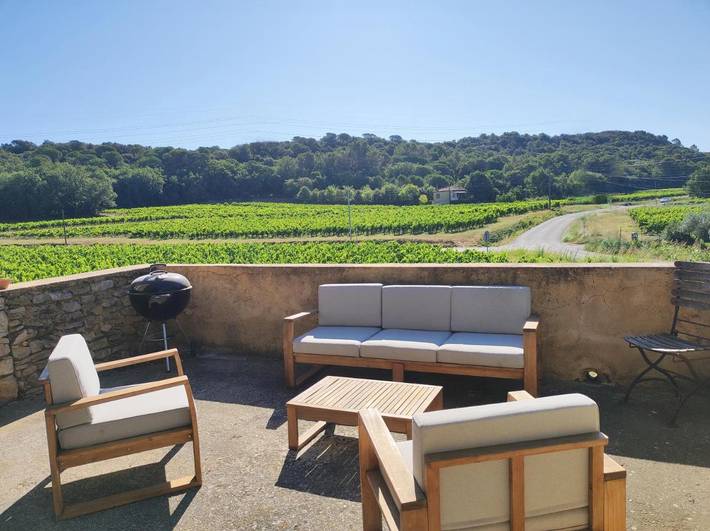 Location de vacances pour 6 personnes, avec jardin ainsi que piscine et vue, animaux acceptés à Tresques - 2