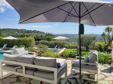 Villa pour 8 Personnes dans Grasse, Région de Cannes, Photo 4