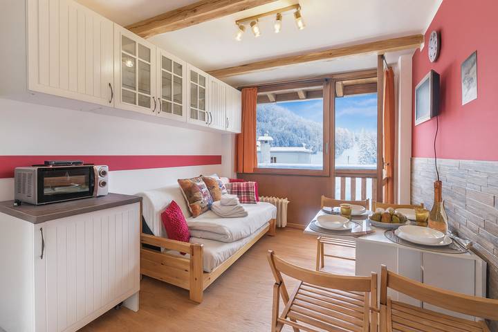 Gîte pour 4 personnes, avec balcon à Sestrières - 3