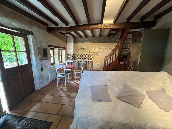 Location de vacances pour 3 personnes, avec jardin et piscine à Bossay-sur-Claise - 3