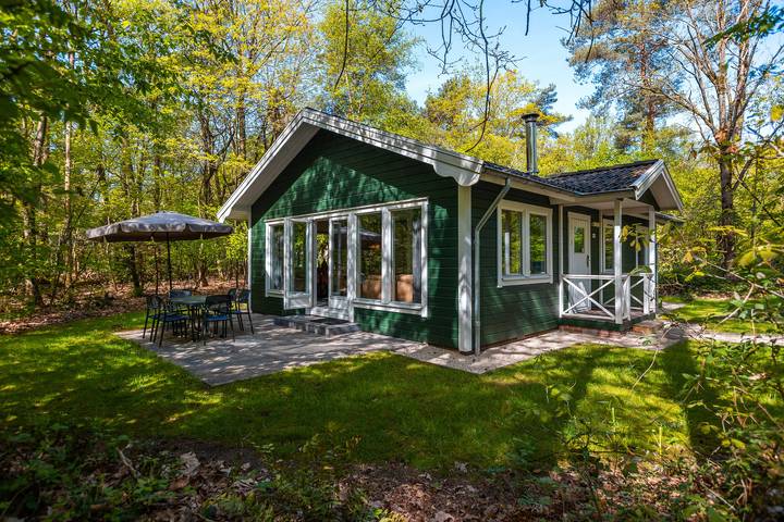 Lodge für 6 Personen, mit Balkon/Terrasse und Terrasse sowie Garten in Drenthe - 3