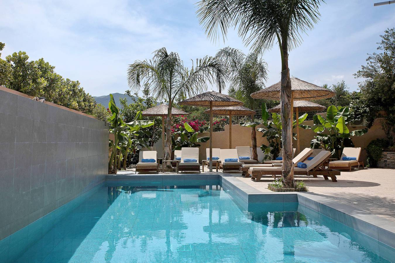 Studio entier, Appartement studio "Villa Dionysia S1" près de la plage avec piscine partagée et Wi-Fi in Alykanas, Alykes
