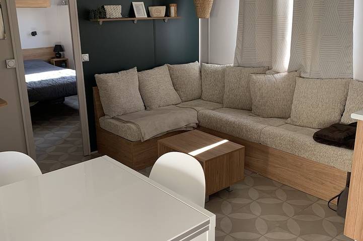 Camping pour 5 personnes, avec terrasse et piscine à Valras-Plage - 3