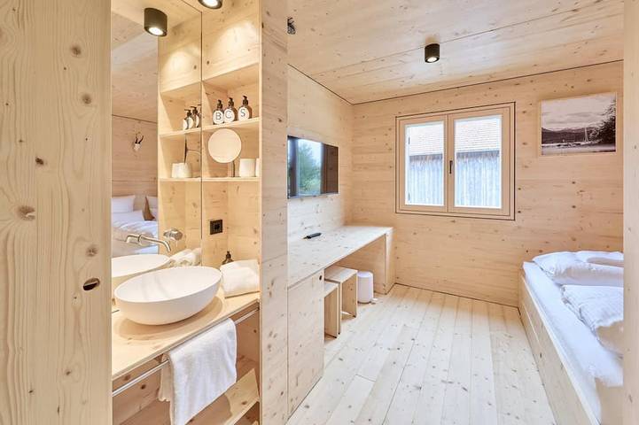 Chalet für 6 Personen, mit Terrasse und Garten am Forggensee - 3