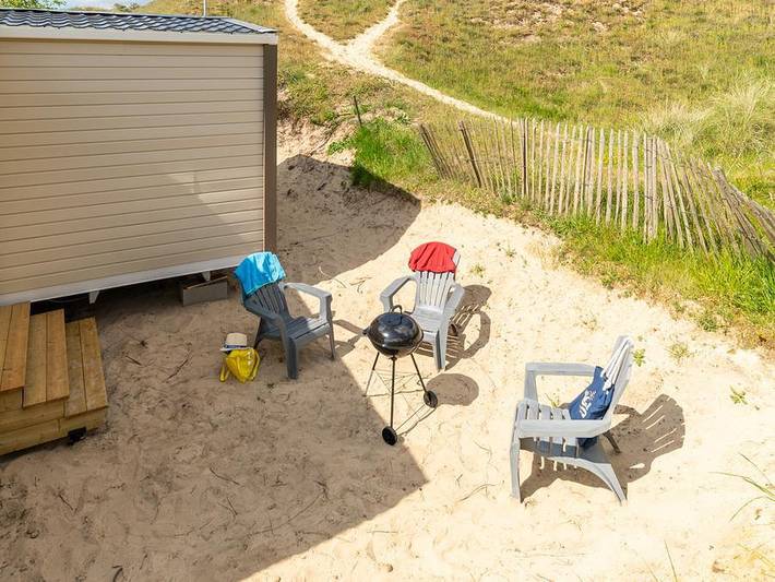 Camping Les Carolins - Mobilhome 8 personnes - Premium - 38.5m² - 4 chambres - 2 Sdb - Vue Dune in Port-Bail-sur-Mer, Côte de la Déroute