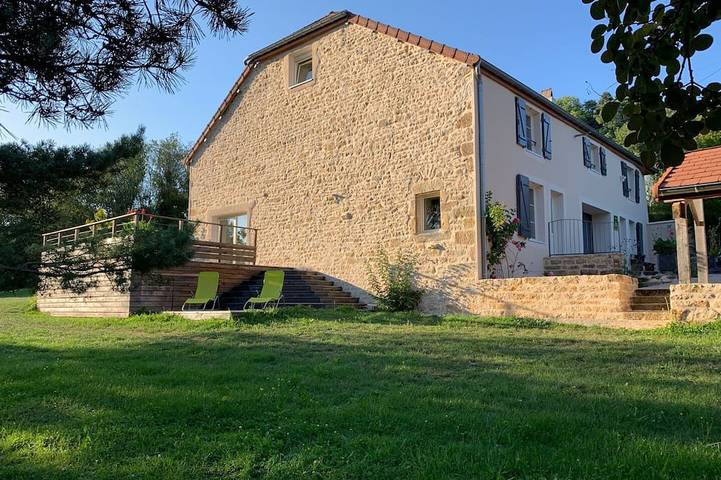 Maison de vacances pour 8 personnes, avec jardin