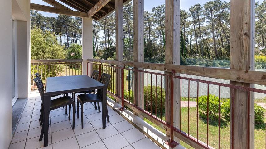 Appartement de vacances pour 4 personnes, avec Balcon et Piscine