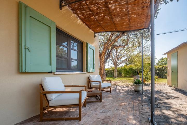 Appartamento per 2 persone, con giardino in Capalbio