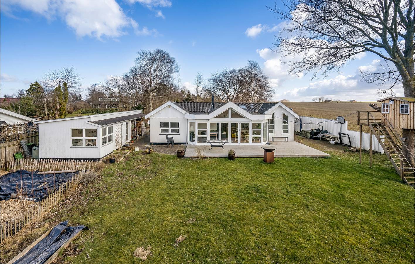 Ferienhaus für 8 Personen mit Terrasse in Kirke Hyllinge, Lejre und Umgebung