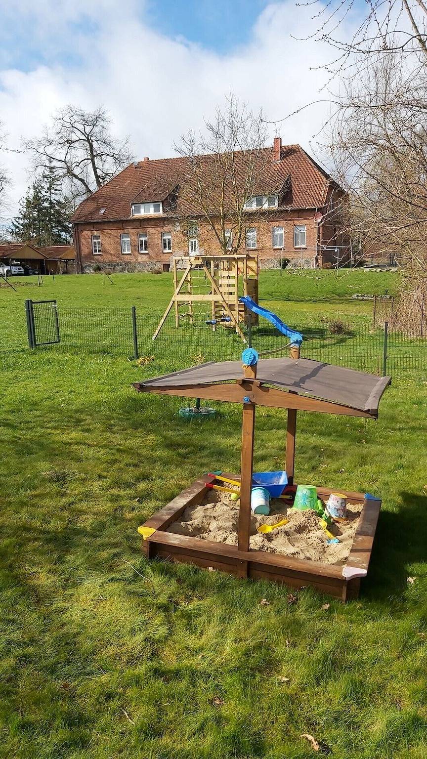 Ganze Wohnung, Ferienwohnung 'Das Landhaus 1' mit gemeinschaftlichem Garten und Wi-Fi in Kirch Mulsow, Neubukow-Salzhaff