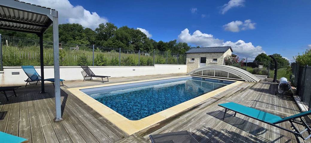 Gîte pour 4 personnes, avec piscine ainsi que jardin et terrasse dans le Gers - 2