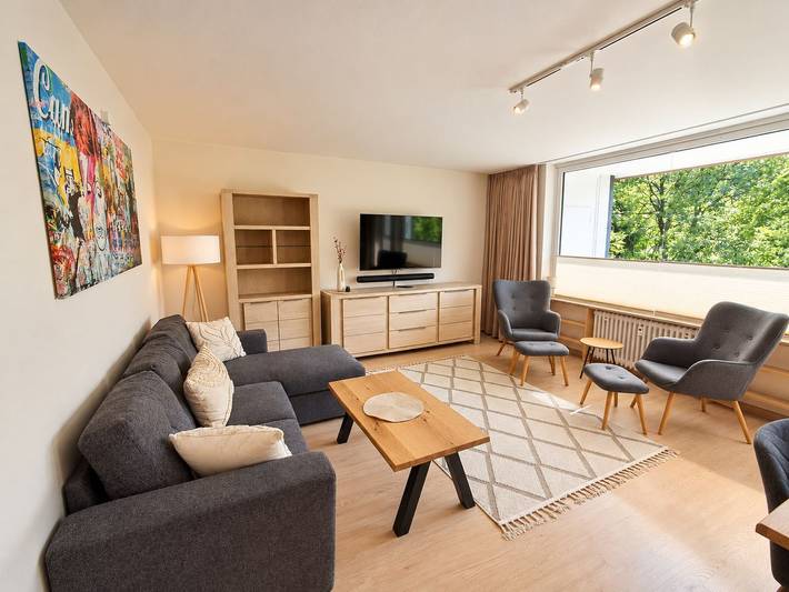Ferienwohnung für 4 Personen, mit Balkon und Sauna sowie Ausblick im Sauerland